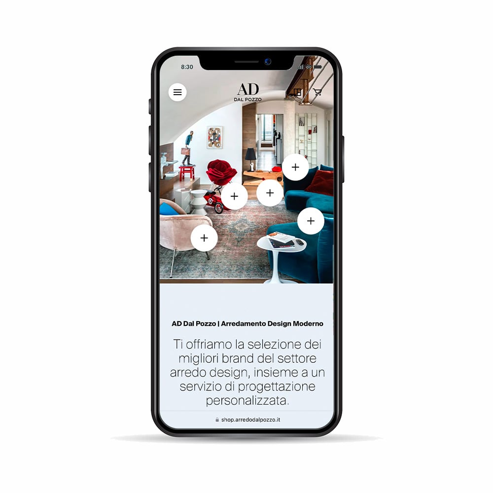 Shop-online-AD-Dal-Pozzo-home-smartphone