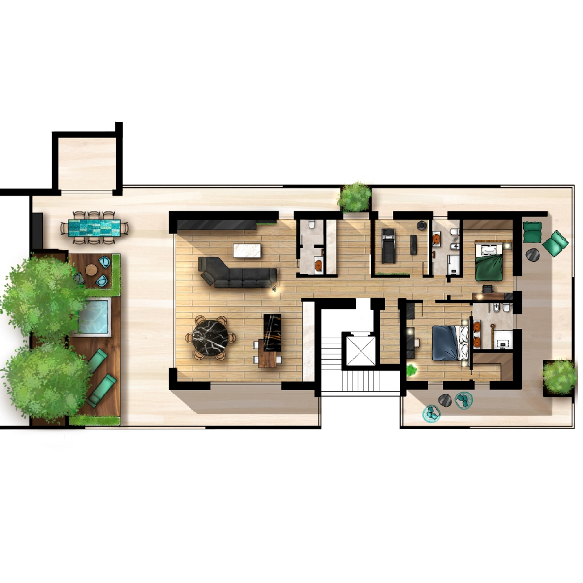 residence-pianta